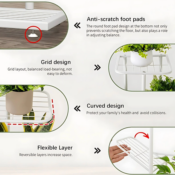 6-Tier Indoor Plant Stand